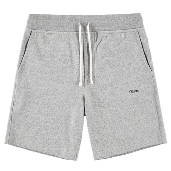 Oliver’s Apparel Sweat Shorts Grey Melange - Picture 1 of 8